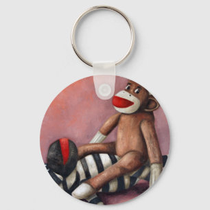 Dirty Sokken 3 die vuil spelen Sleutelhanger