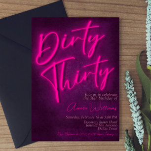 Dirty Thirty - 30ste verjaardag Kaart