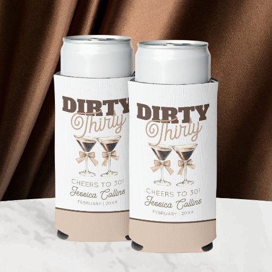 Dirty Thirty Cocktail Espresso Bruin 30e verjaarda