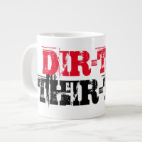 Dirty Thirty Funny 30th Birthday gift tea mok