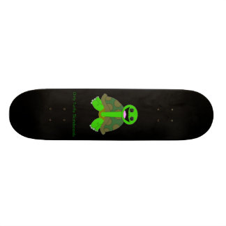 Dirty Turtle Logo, zwart Skateboard