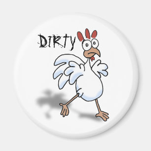 DIRTY-vaatwasmachine (droevige kip) Magneet