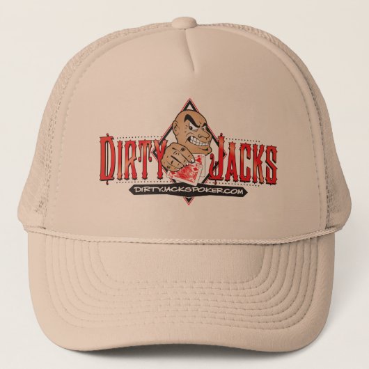 DirtyJacks Trucker Hat Pet (Voorkant)