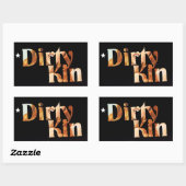 Dirtykin2 Rechthoekige Sticker (Vel)