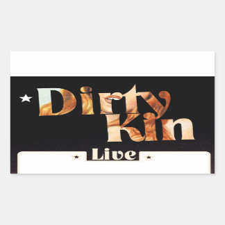 Dirtykin2 Rechthoekige Sticker