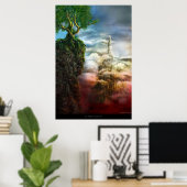 Dis aliter visum est - Affiche (Bureau à domicile)