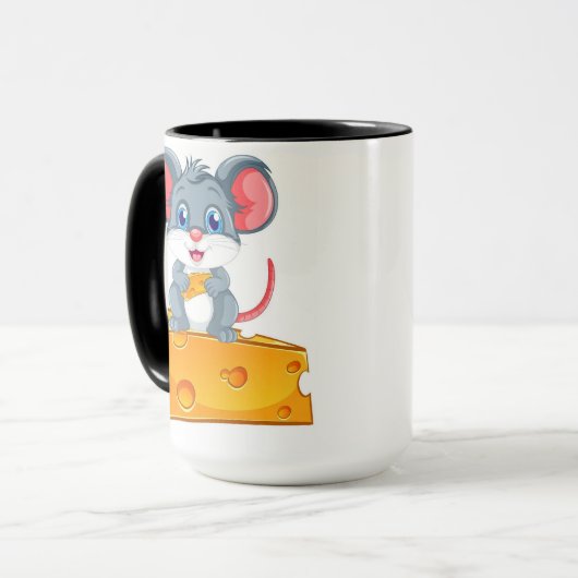 "Dis Fromage !" Mug (Devant gauche)