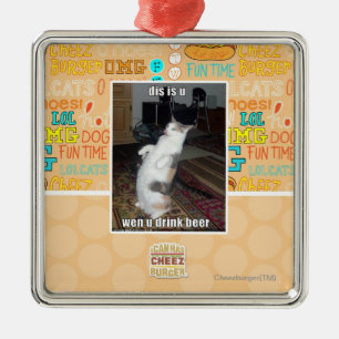 dis is u metalen ornament