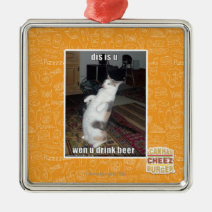 dis is u metalen ornament