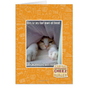Dis iz tot aan bed...
