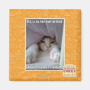 Dis iz tot aan bed... magneet