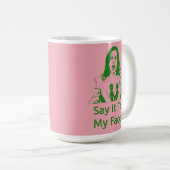 "Dis-Le À Mon Visage !" Kamala Harris Mug - AKA (Devant droit)