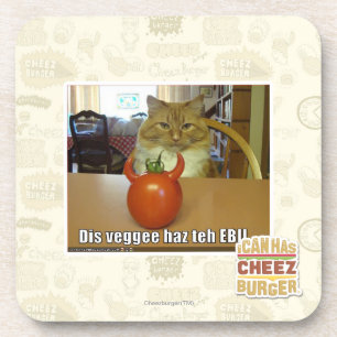 Dis veggee haz de EBIL Bier Onderzetter
