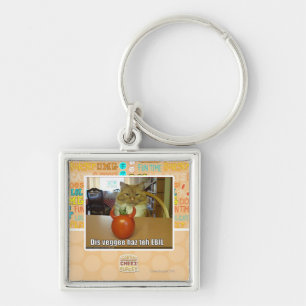 Dis veggee haz de EBIL Sleutelhanger