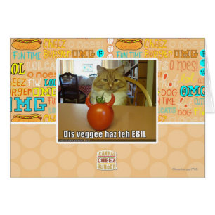 Dis veggee haz l'EBIL