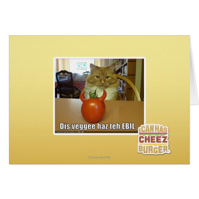 Dis veggee haz l'EBIL (Devant horizontal)