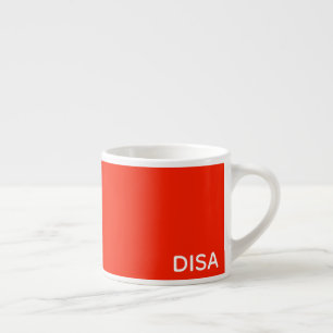 Disa Red-kleurnaam Espresso Kop