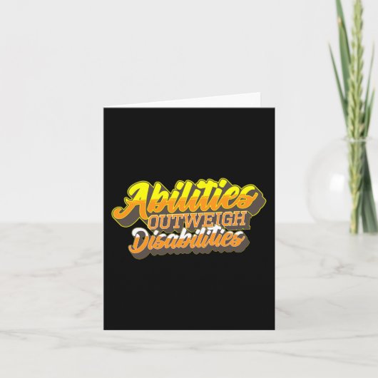 Disabilities World Down Syndrome Day Vrouwen Kinde Kaart (Voorkant)