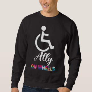 Disability Pride Awareness   Ally On Wheels Wheelc Trui