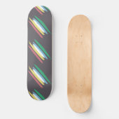 Disability Pride Maand van Juli Bewustzijn Kleuren Skateboard (Voorkant)