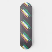Disability Pride Maand van Juli Bewustzijn Kleuren Skateboard (Voorkant)