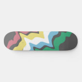 Disability Pride Maand van Juli Bewustzijn Kleuren Skateboard (Horizontaal)