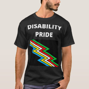 Disability Pride met vlag T-shirt