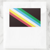 Disability Pride Rechthoekige Sticker (Tas)