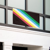 Disability Pride Spandoek (Buitenkant Gebouw)