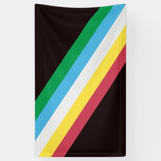 Disability Pride Spandoek (Verticaal)