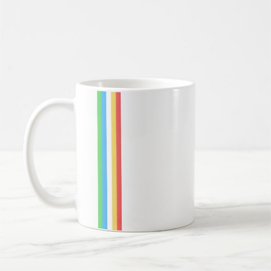 Disability Pride Stripe Flag Koffiemok (Links)