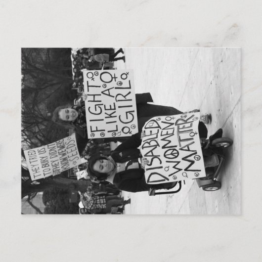 Disabled Women Matter Briefkaart (Voorkant)