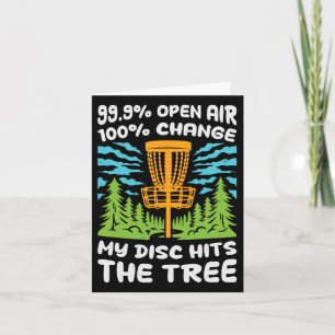 Disc Golf 99,9% Open Air 100% Verander mijn schijf Kaart