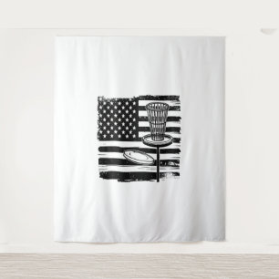 Disc Golf American Flag Wandkleed