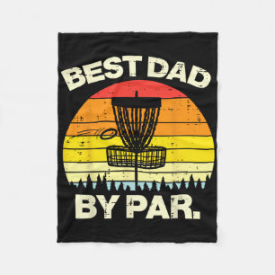 Disc Golf Beste Papa Door Par Frisbee Frolf Vaderd Fleece Deken