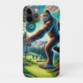 Disc Golf Bigfoot in de Bossen Case-Mate iPhone Case (Achterkant)