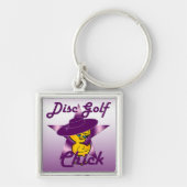 Disc Golf Chick #9 Sleutelhanger (Voorkant)