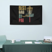 Disc Golf Dad Best Dad By Par Spandoek (Beurs)