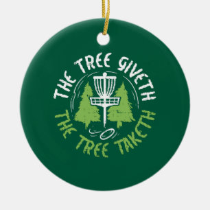 Disc Golf Disc Golf Player Gift Keramisch Ornament