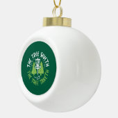 Disc Golf Disc Golf Player Gift Keramische Bal Ornament (Rechts)