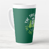 Disc Golf Disc Golf Player Gift Latte Mok (Linkerhoek)