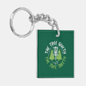 Disc Golf Disc Golf Player Gift Sleutelhanger (Voorkant Links)