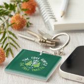 Disc Golf Disc Golf Player Gift Sleutelhanger (Voorkant Rechts)