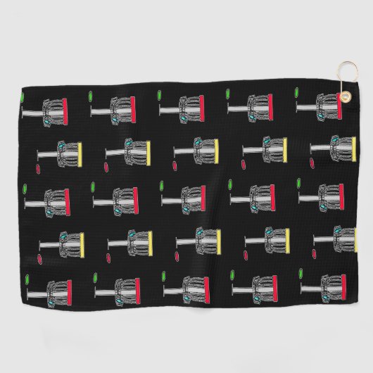 Disc Golf Discing Golf Serviette (Horizontal)