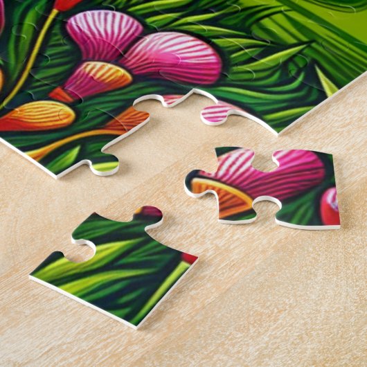 Disc Golf en Eagle thema Legpuzzel (Zijkant)