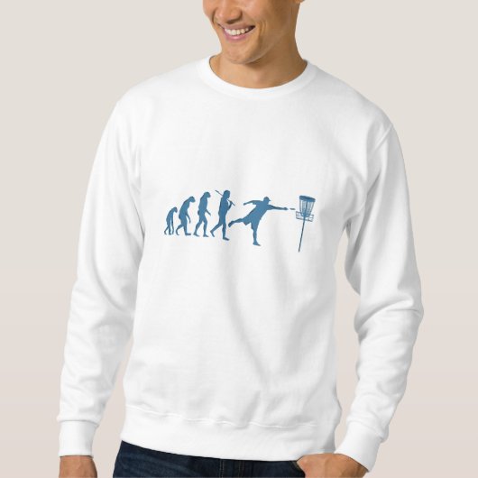 Disc Golf Evolution - Leuk cadeau voor Disc Golfer Trui (Voorkant)