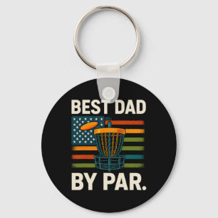Disc Golf Frisbee Grappige Beste Vader Par Camo Us Sleutelhanger