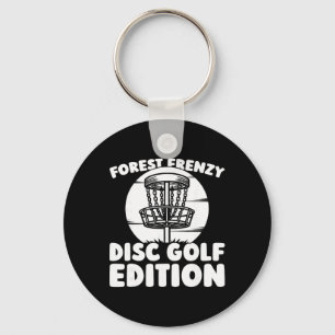 Disc Golf Frisbee - Outdoor Sport Boom _2  Sleutelhanger