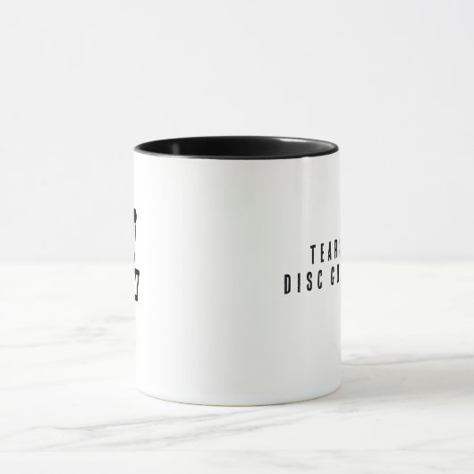 Disc Golf Funny Mug (Centre)