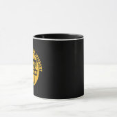Disc Golf Grappig Ontwerp Retro Disc Golf Mok (Midden)